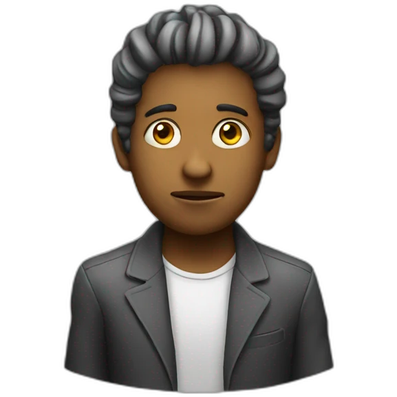 thinking person emoji