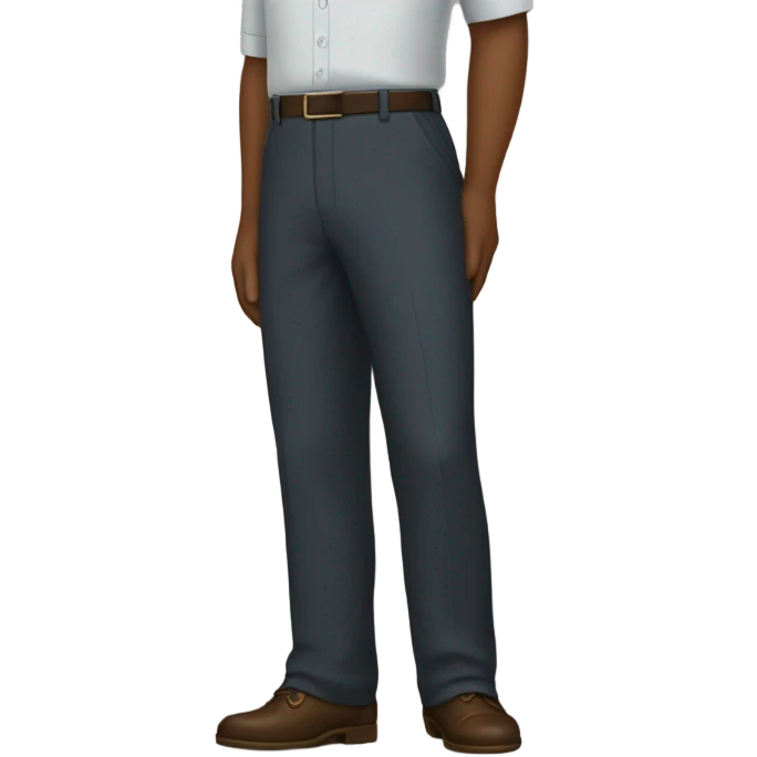 a pair of slacks emoji