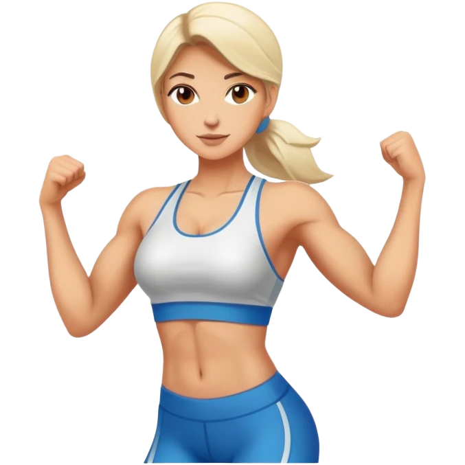 健身女人 emoji
