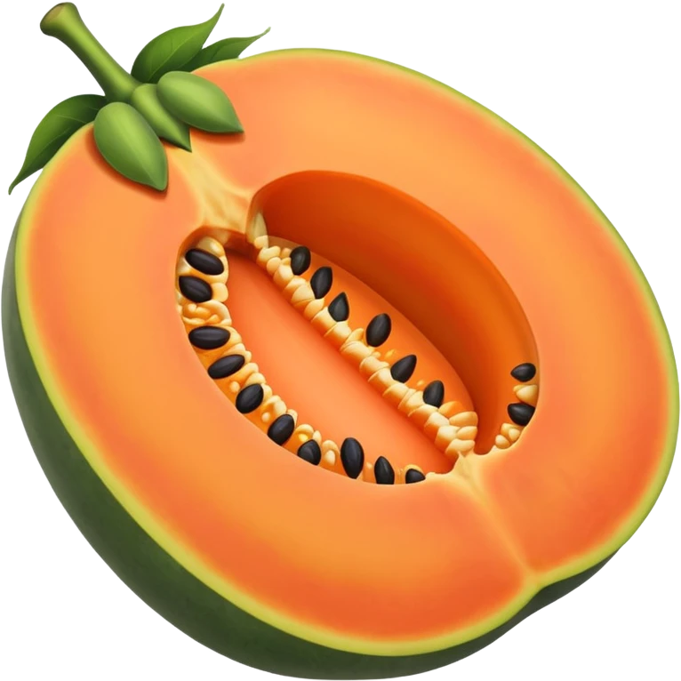 papaya  emoji