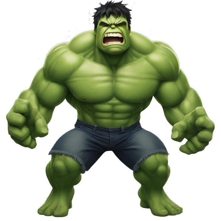 Hulk riendo  emoji