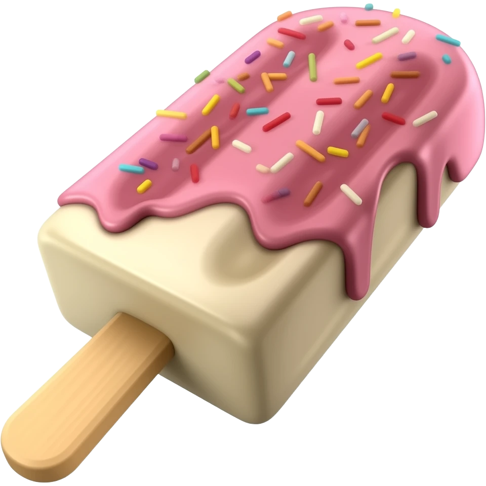 Ice cream stick emoji