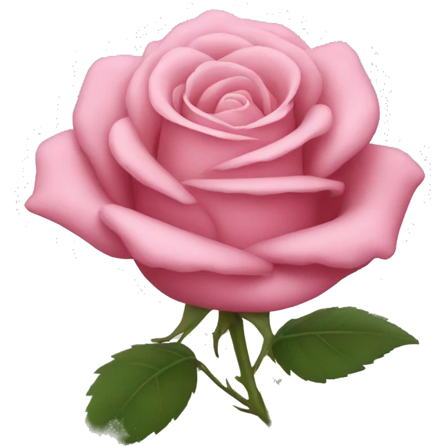 Rose pink emoji
