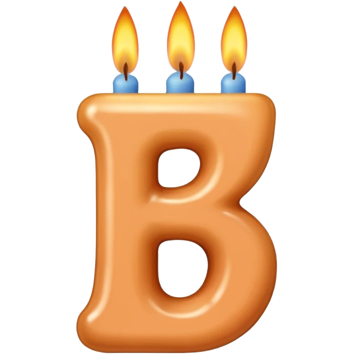 number 16 birthday candles in flesh color  emoji