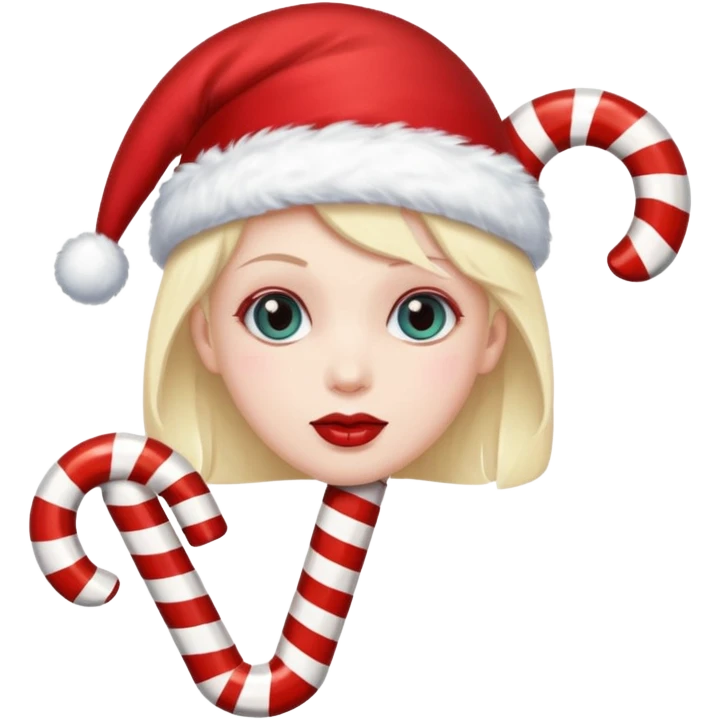 Michou avec un cand up emoji