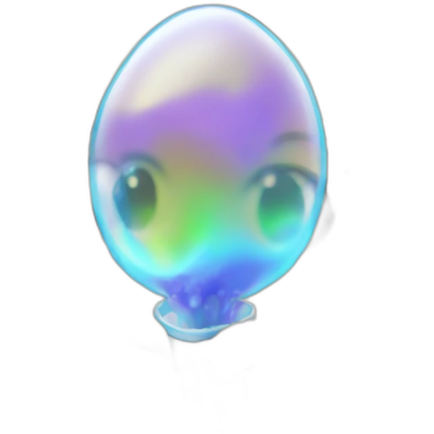 Bubble-blower emoji