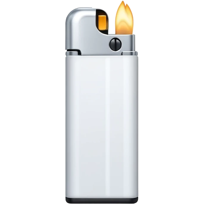 white lighter emoji