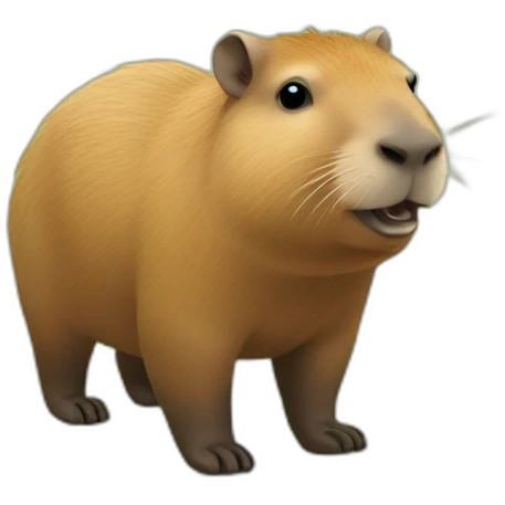 capybara backpacking emoji