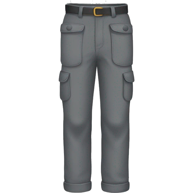 grey cargo pants emoji