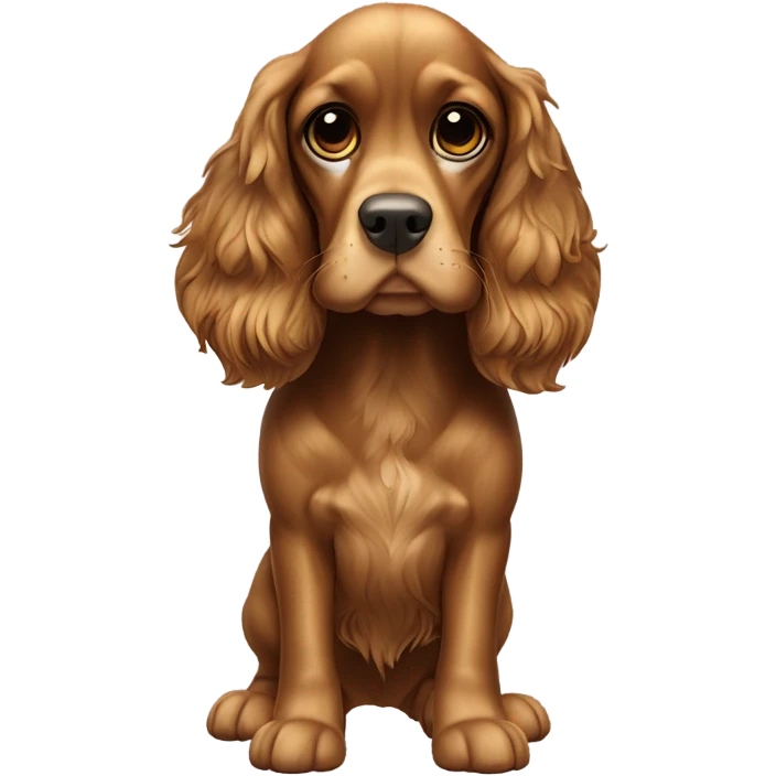 Working cocker spaniel  emoji