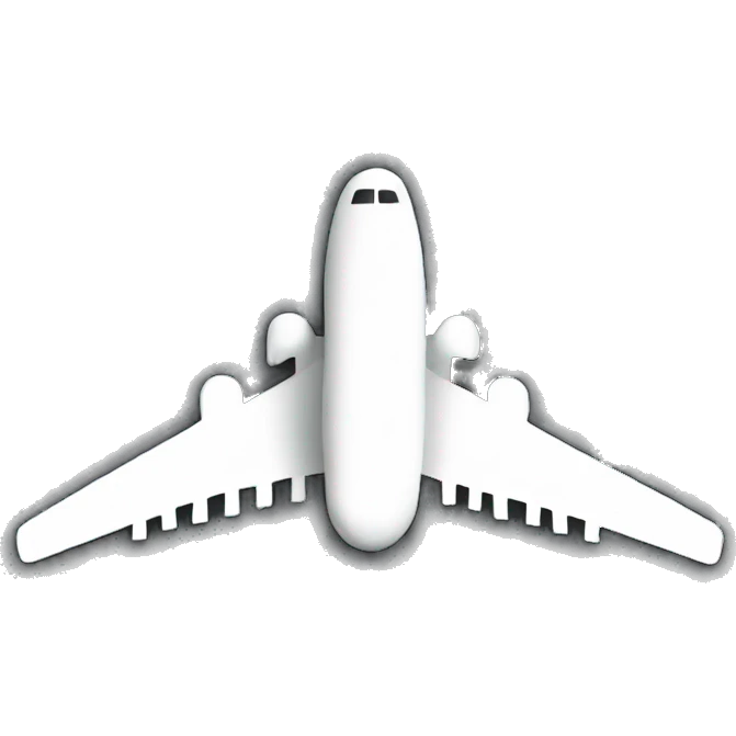 BACK OF HE AIRPLANE emoji