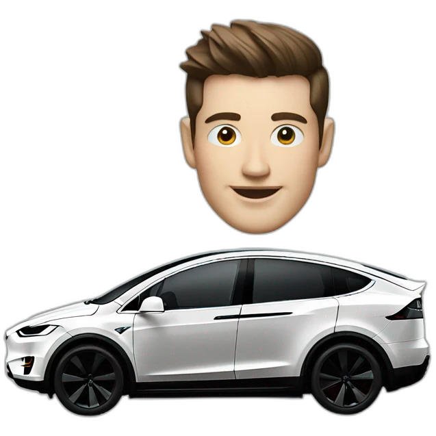 Tesla Model X emoji