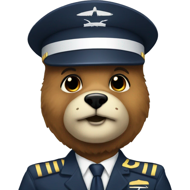 pacific airlines bear pilot emoji