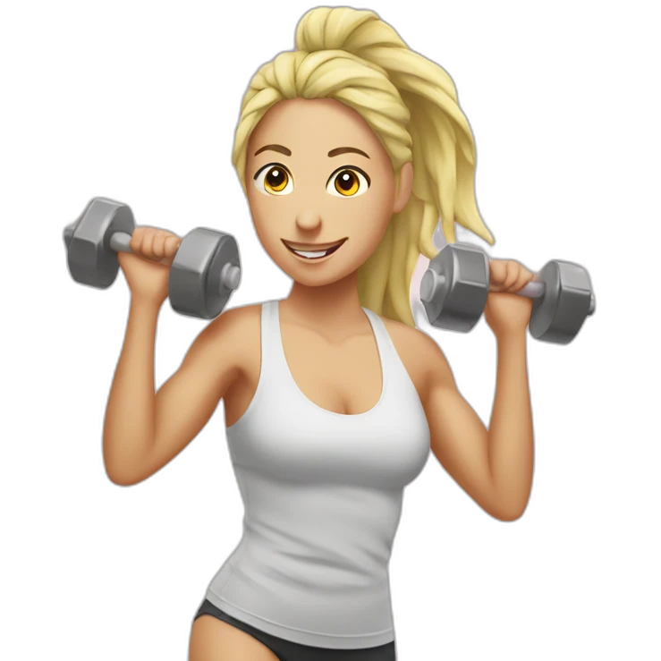 workout sweat towel  emoji