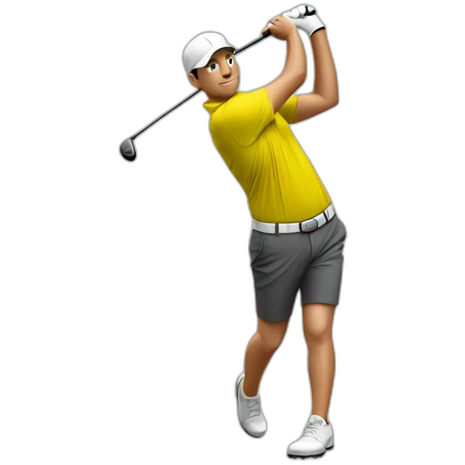 Golfer emoji