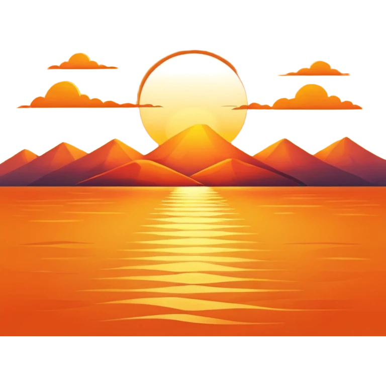sunrise emoji