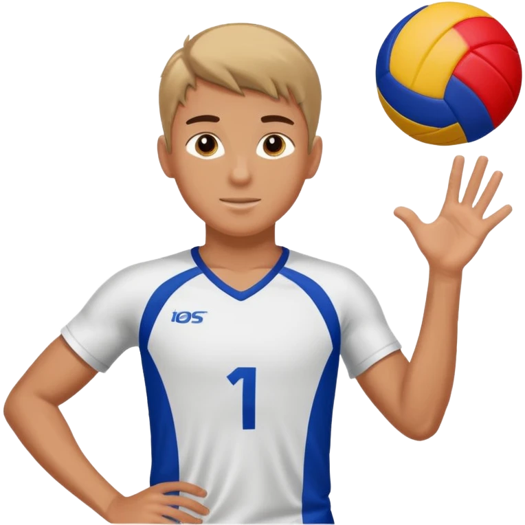 volleyball player boy emoji