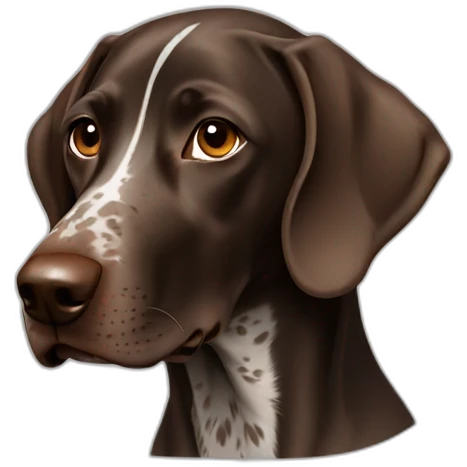 German shorthair emoji