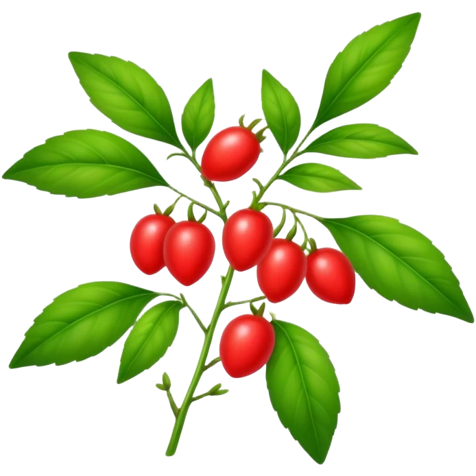 Gojiberry plant  emoji