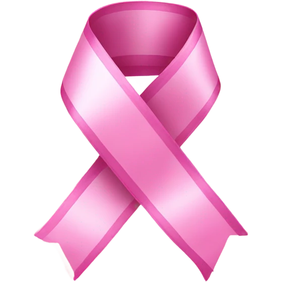Ribbon cute pink whote emoji
