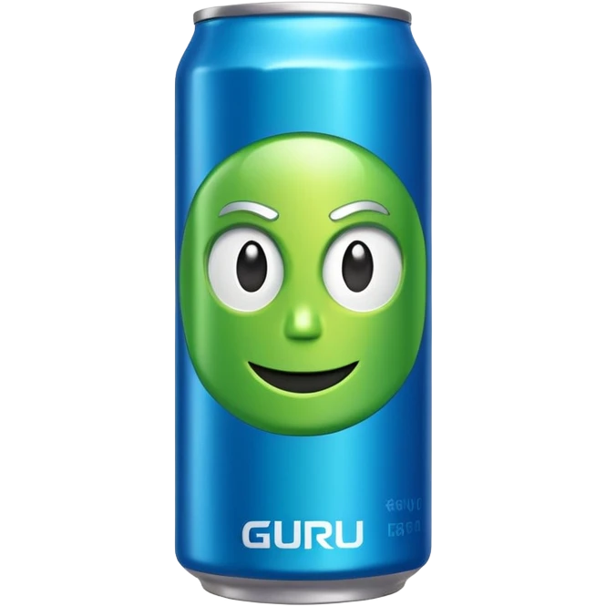 Guru energy drinks emoji