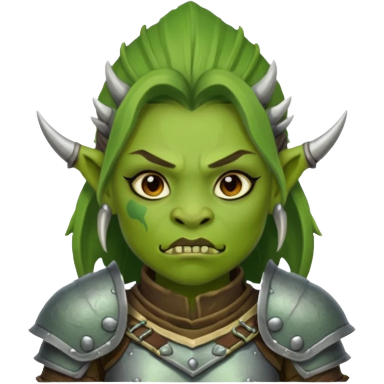 orc girl emojii emoji
