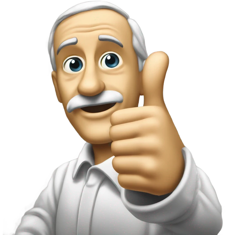 Thumbs Up MC Escher emoji