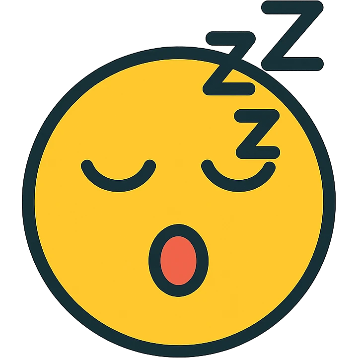 icon sleep face zzz emoji