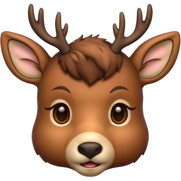 A deer emoji
