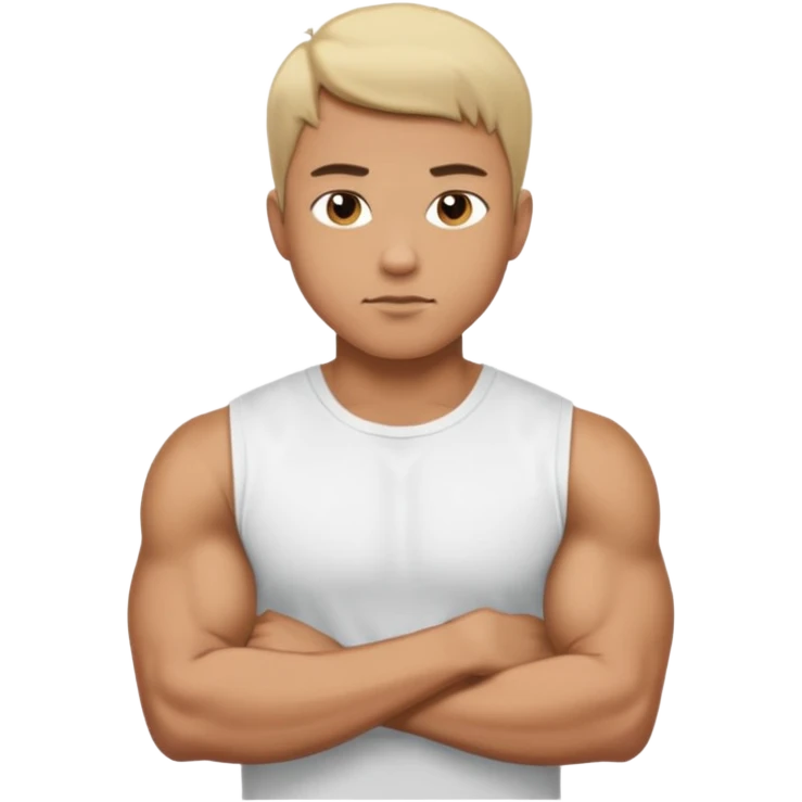 A man rig emoji