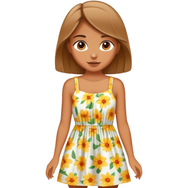 Summer girl emoji