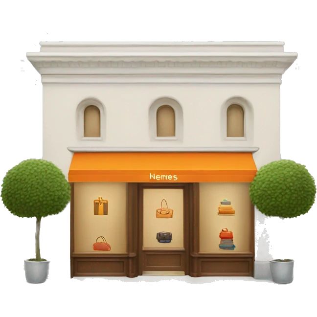 Hermes boutique emoji