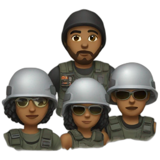 Destroyers style crew emoji