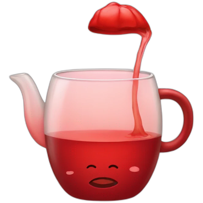 red tea emoji