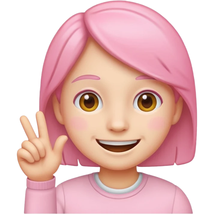 EMOJI EMPRENDIMIENTO ROSA PASTEL emoji