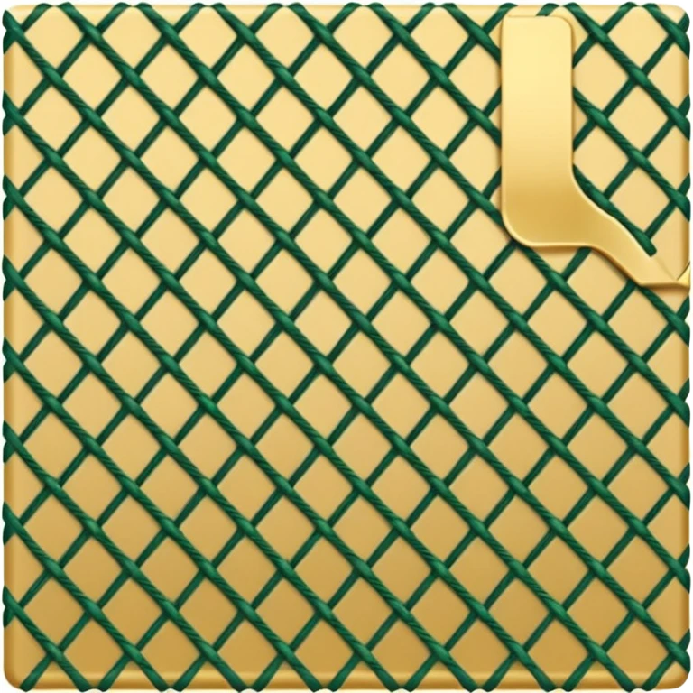 check with golden and green colours emoji