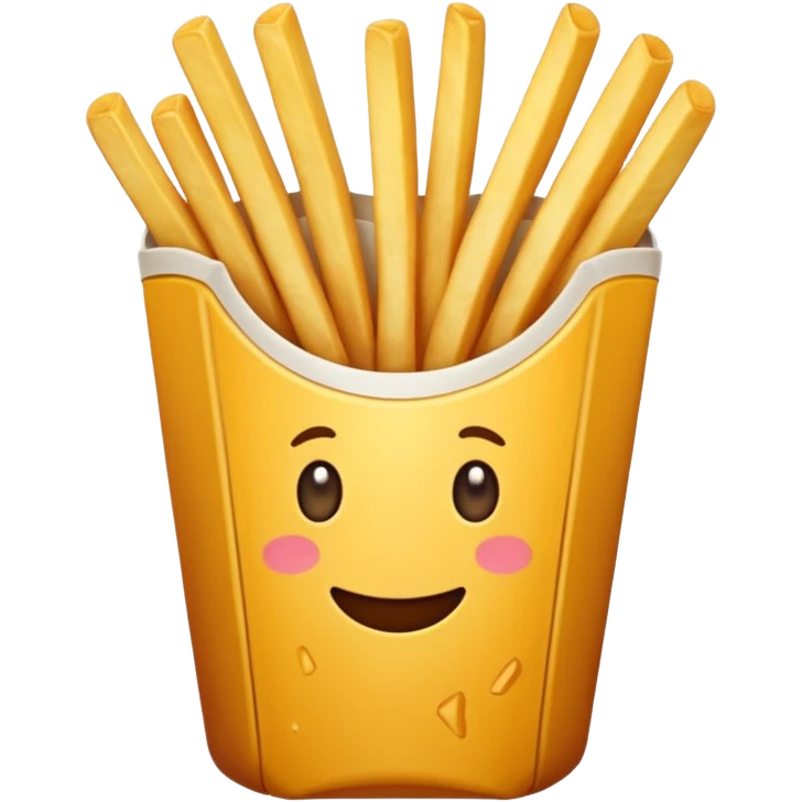 french fries emoji