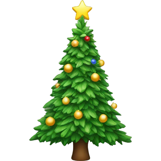 Christmas tree emoji