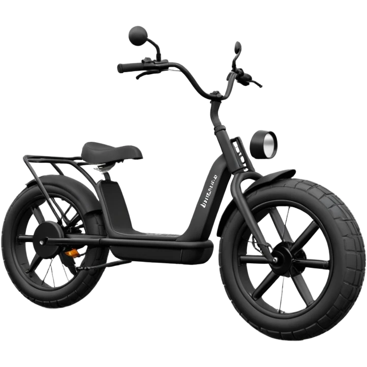 Dark Trooper electric cyclekart with advanced rugged suspension and steering  emoji