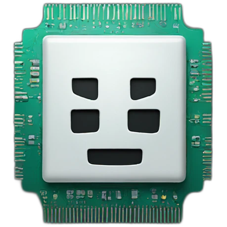 computer chip emoji