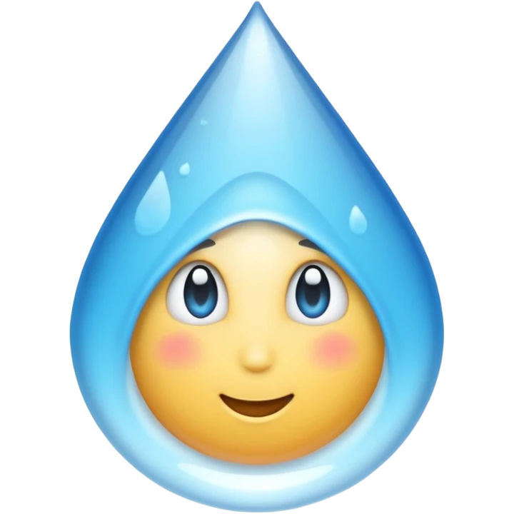 calendar with a highlighted droplet emoji
