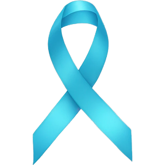 skyblue ribbon emoji