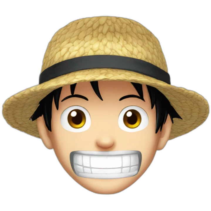 Luffy one pieces emoji
