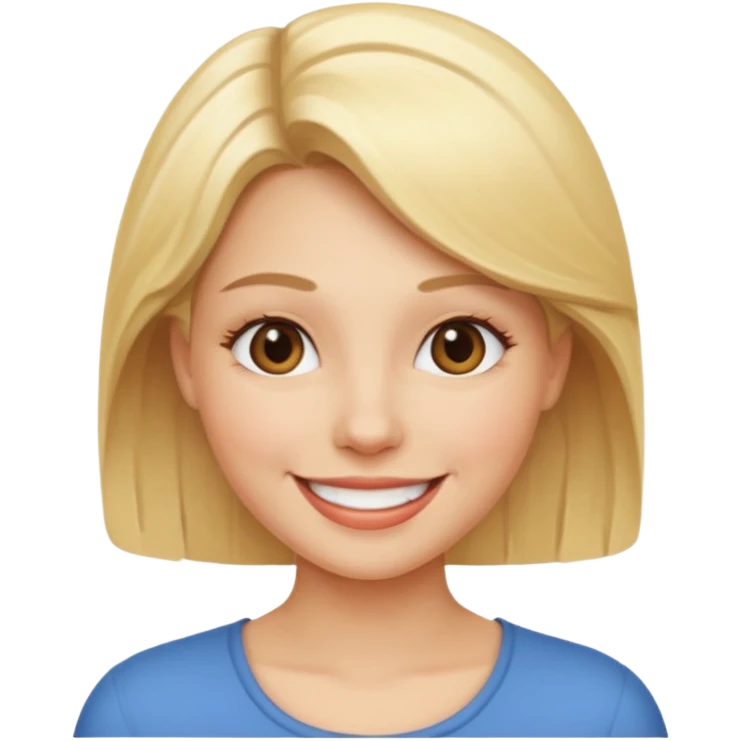 By all blonde woman emoji