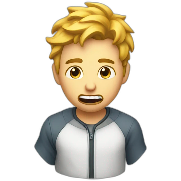 Stuck the petard between my teeth emoji
