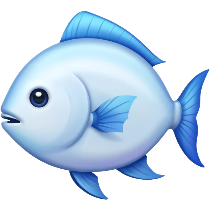 moon fish pez luna, simple, expressive emoji