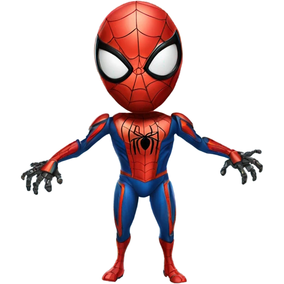 spider-man robot emoji