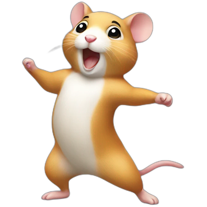 dancing hamster emoji
