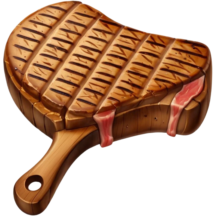 brown t bone emoji