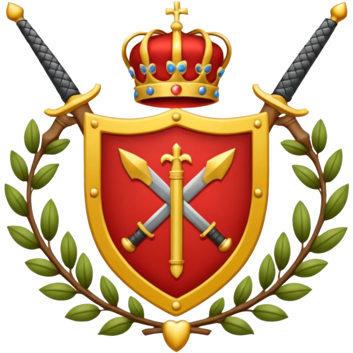 El escudo de armas del apellido Montaño  emoji